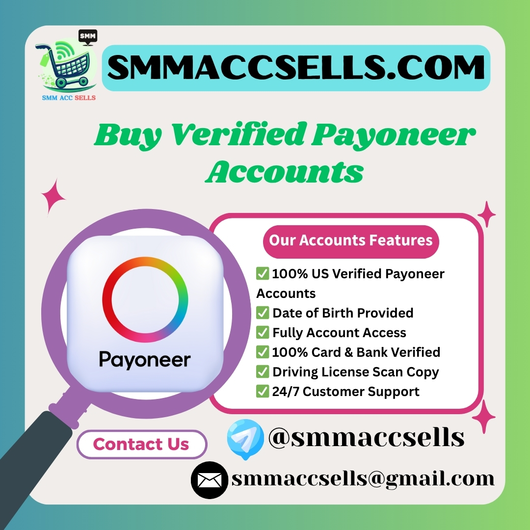 Buy Verified Payoneer Accounts