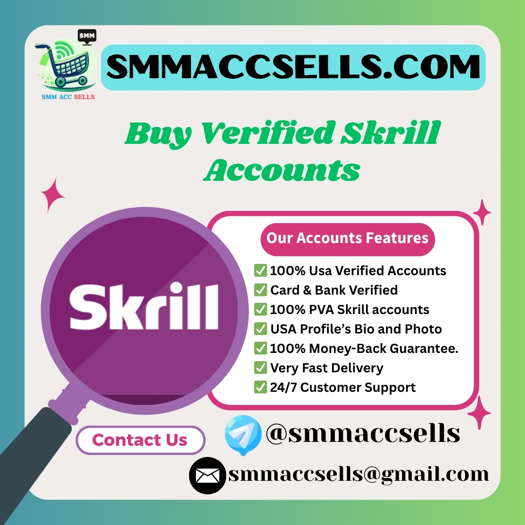 Buy Verified Skrill Accounts